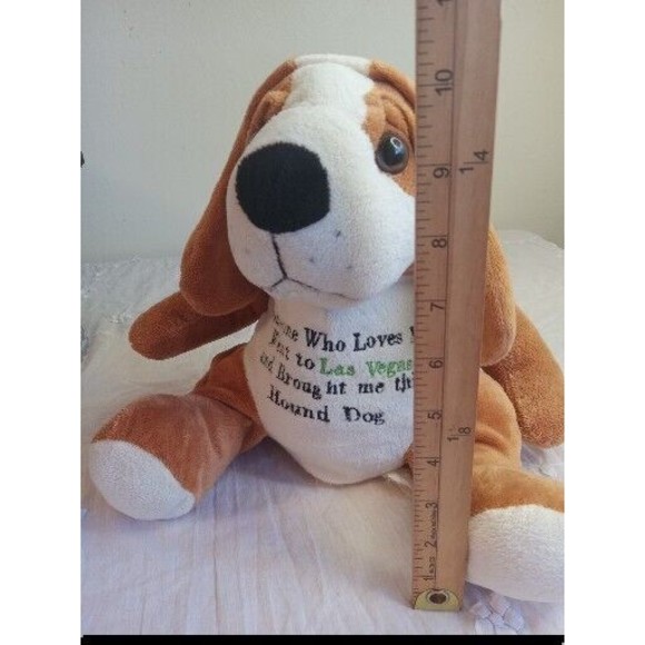 Royal Plush Toys Hound Dog Puppy Vegas Brown 12 Inch Plush Stuffed Animal Toy... - Picture 5 of 5